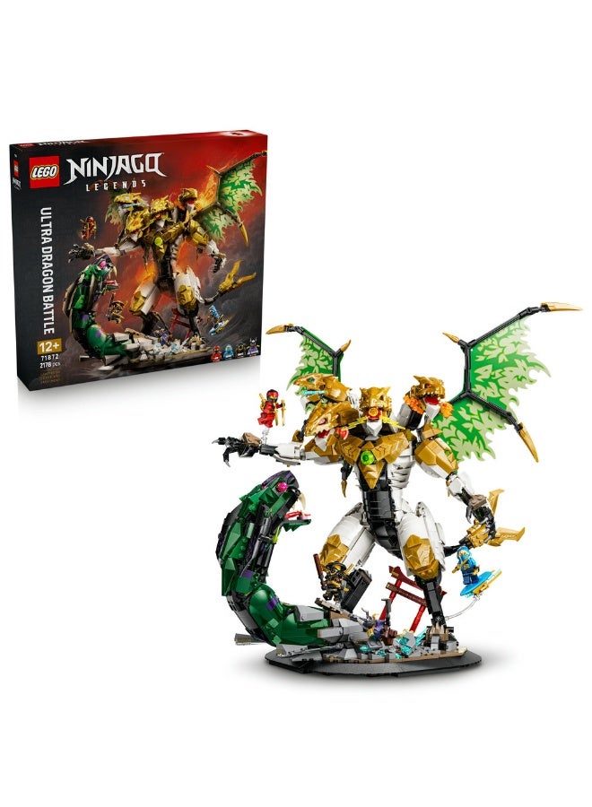 LEGO NINJAGO Ultra Dragon Battle - Ninja Building Toy 71872 (Age 12+, 2178 Pieces) - Image 1