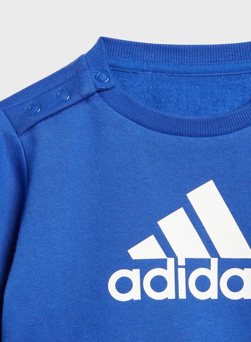 Adidas I Bos Logo Jog Blue Training Suits 0-3M
