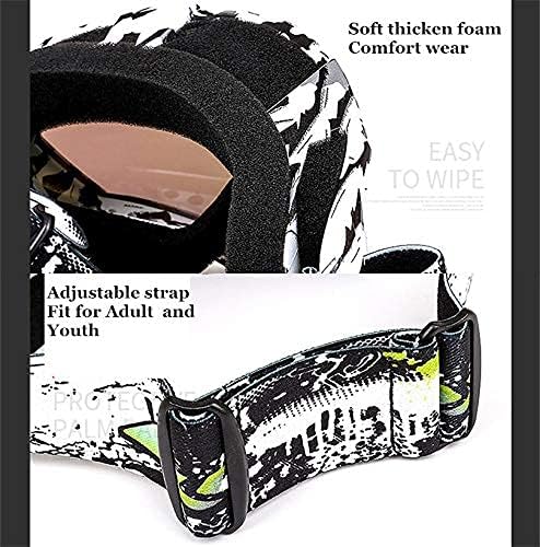 Zsling OTG Ski Snow Goggles, UV Protection Anti Fog Snowboard Goggles for Men Women Youth,Dirt Bike,Motocross,UTV MX Offroad Racing goggles - Image 3