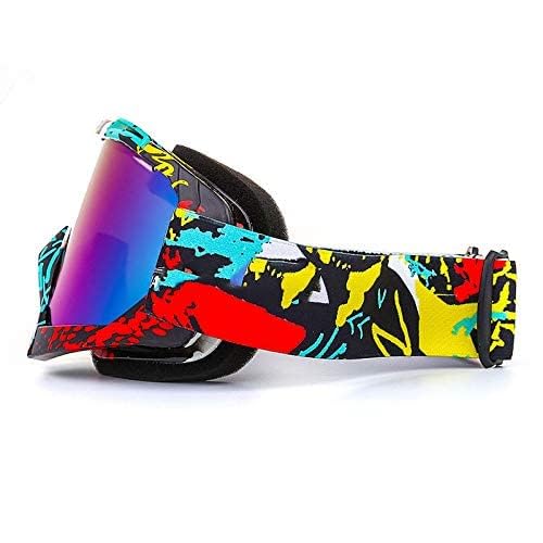 Zsling OTG Ski Snow Goggles, UV Protection Anti Fog Snowboard Goggles for Men Women Youth,Dirt Bike,Motocross,UTV MX Offroad Racing goggles - Image 4