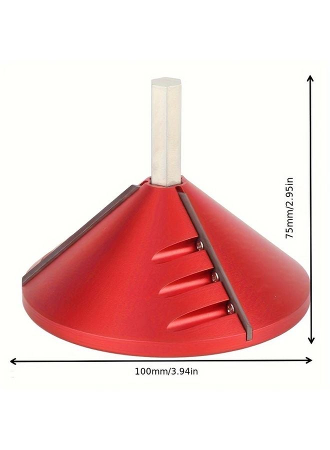 Professional 2 in 1 PVC Pipe Chamfer Tool 45 Degree Dual Inner Outer Reamer 1pc - Image 3