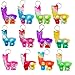 PSDFH 20 Packs Llamas Funny Summer Present Unique Mini Item Assorted fidgets Toys for Kids Children Classroom Students Gifts from TeacherAlpaca Birthday Party Bubble Favors - Image 2