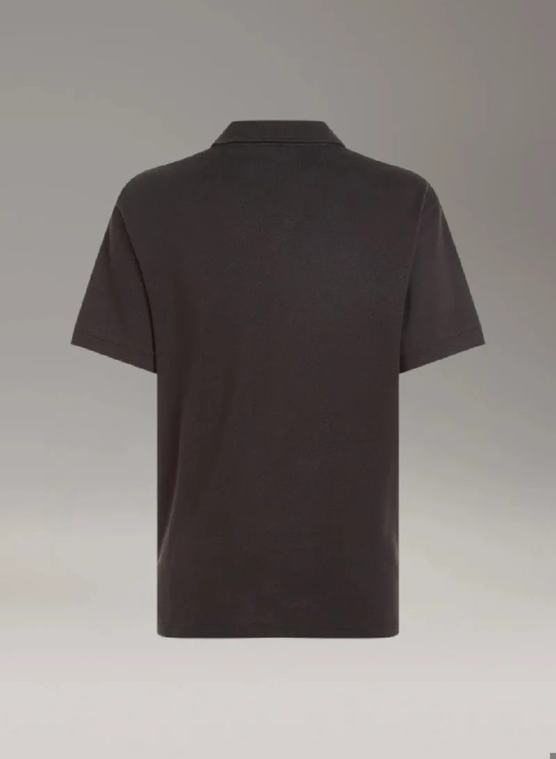 Calvin Klein Jeans Monogram Label Polo Shirt