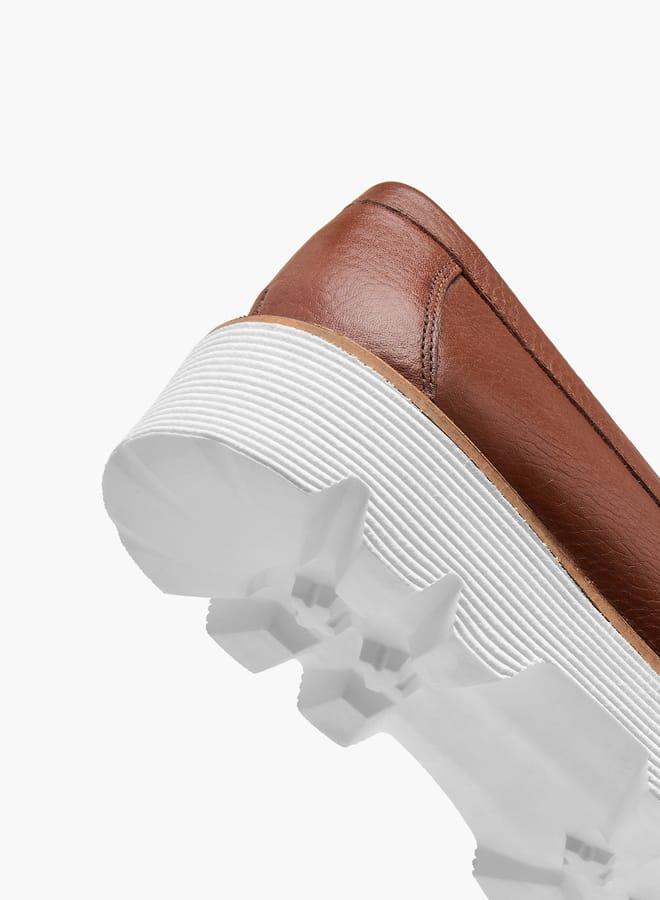 Celeste Women's Metal Accent Slip-On Loafers - Image 5