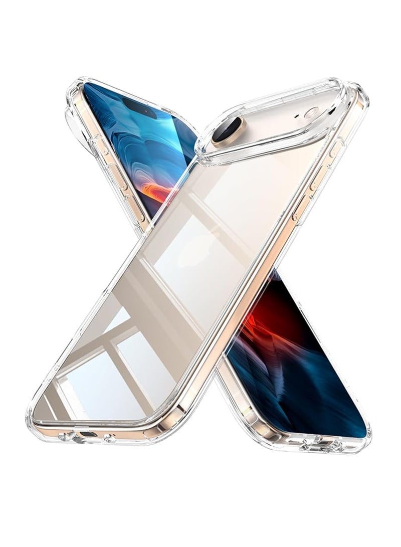 WRISTWISE Case Cover for iPhone 17 Air Military-Grade Drop-Proof Shockproof  Ultra-Thin Clear Phone Case - Image 1