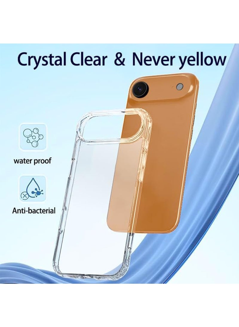 WRISTWISE Case Cover for iPhone 17 Air Military-Grade Drop-Proof Shockproof  Ultra-Thin Clear Phone Case - Image 3