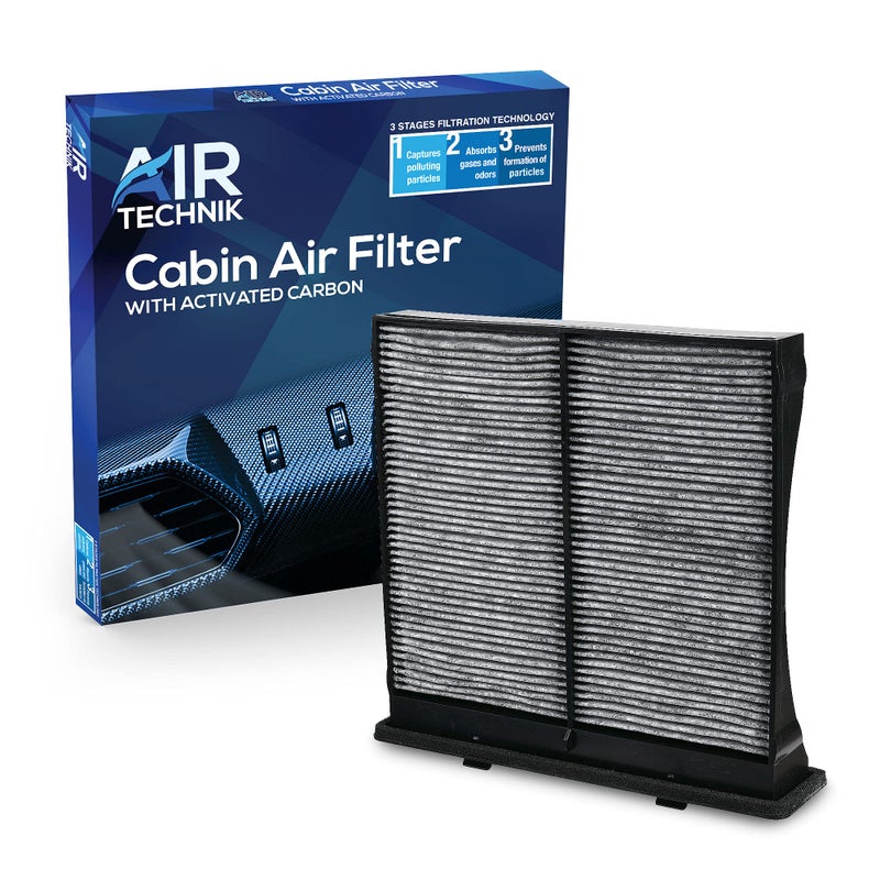 AirTechnik CF10930 Cabin Air Filter wActivated Carbon Fits Subaru Crosstrek 20162017 Forester 20092018 Impreza 20082016 WRX 20122021 WRX STI 20132021 XV Crosstrek 20132015 72880FG000