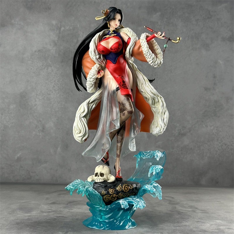 تمثال بلاستيكي بطل One Piece على الطراز الصيني الإمبراطورة 36 سم - Image 2
