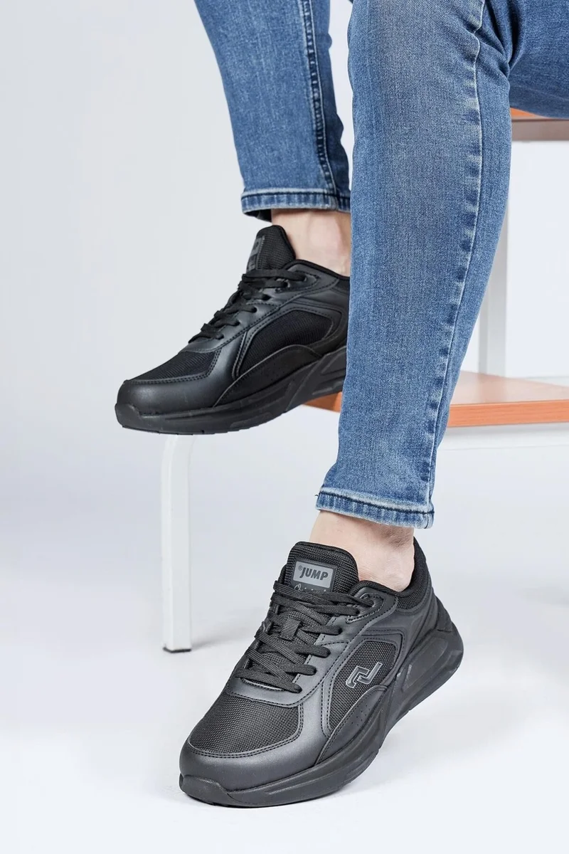 Jump 28629 Men's Sneaker Casual Sports Shoes - 28629 - Black - 41
