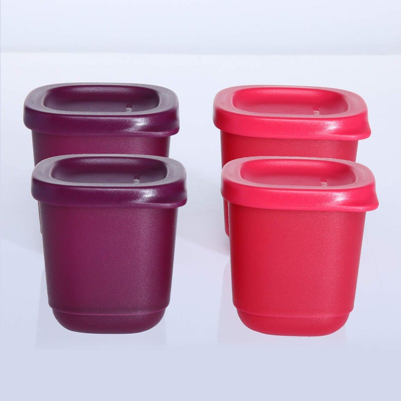 Tupperware Cubix Xtramini 110ml 4pc - Image 2
