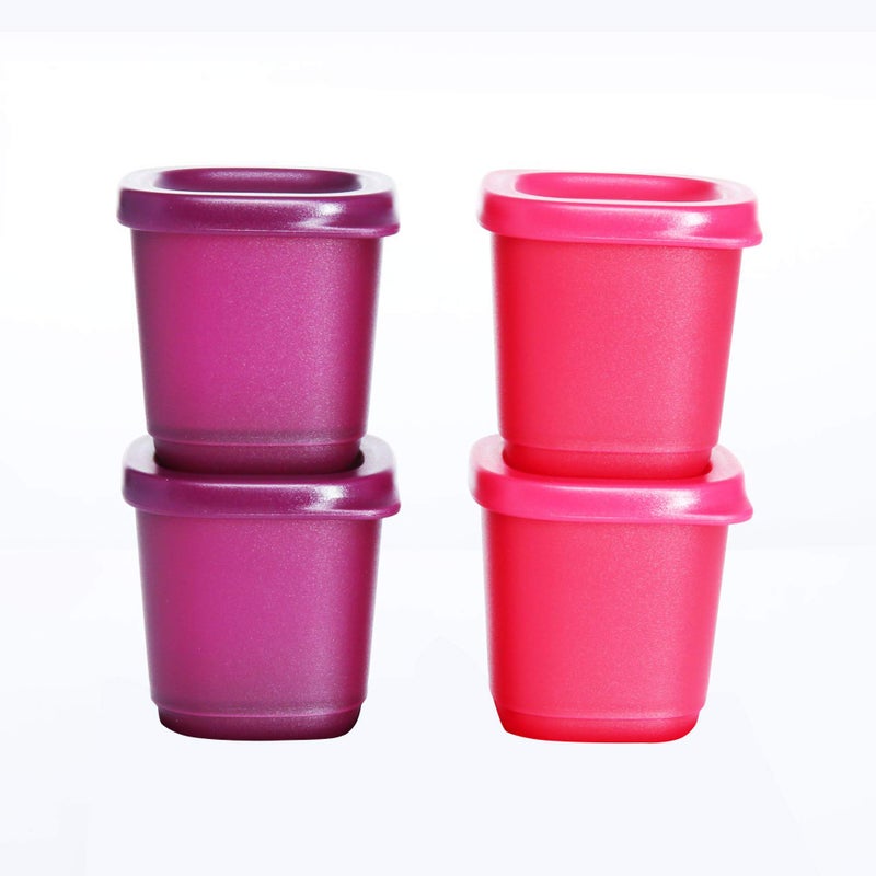 Tupperware Cubix Xtramini 110ml 4pc - Image 1