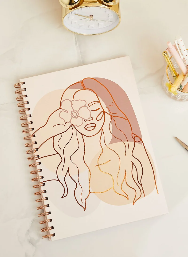 AURORA A4 Line Drawing Notebook