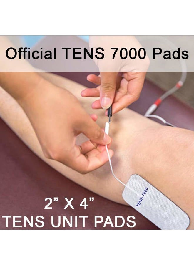 TENS 7000 Offizielle TENS Einheitenpads - Hochwertige OTC TENS Pads, 5.1 x 10.2 cm, compatible with mit den meisten TENS-Maschinen, Ersatzele electrode, Vorteil packaging, 16 Stück - Image 5