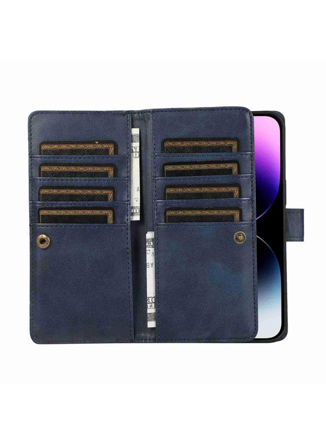 Zaboon Case For iPhone 12 Pro Max Wristband Card Slot Leather Phone Case - Image 5