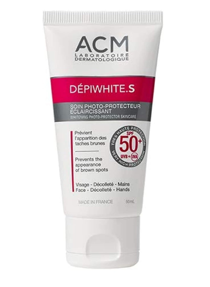 ACM Laboratoire dermatologique Depoit skin care cream. S for skin whitening with sun protection factor. S 50 milliliters  - Image 2