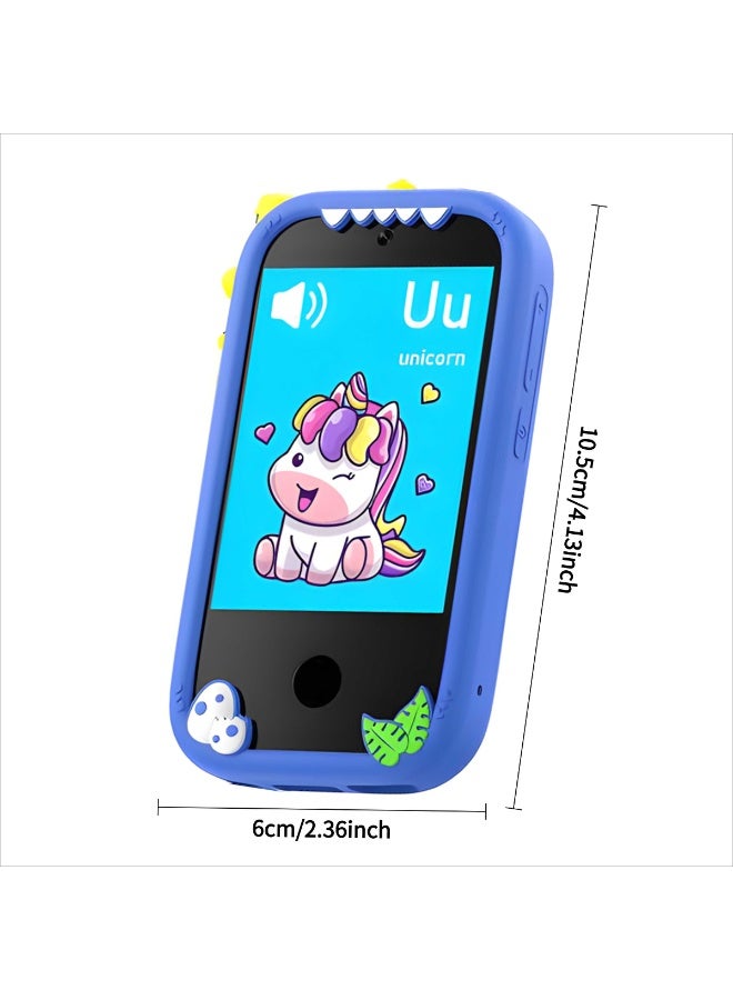 Closeli 2026 New Kids Multifunction Smart Phone, Kids Toy Phone, Educational Learning Toy, 2.8" Touchscreen, 1080P Dual Camera, 18 Educational Games, Music Player, Video Recording, with Protective Case, Gifts for Boys & Girls, Birthday Gift(32GB) - Image 4