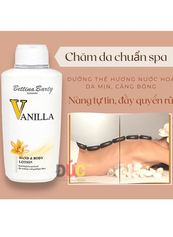 BETTINA Barty Vanilla Hand and Body Lotion 500 ml  - Image 2