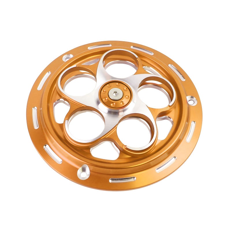 غطاء مروحة الدراجة النارية الذهبي لـ Sprint Primavera 150 غطاء الإطار الدوار - Image 1