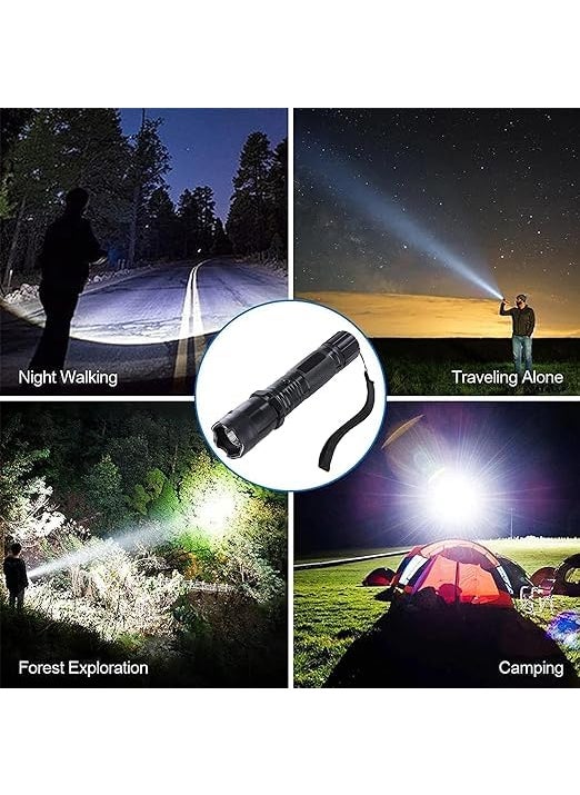 Calyrex Calyrex Flashlights High Lumens Rechargeable 200000 High Lumen Flash Light with Digital Power Display and 5 Modes High Powered Flashlight for Emergencies Camping Gifts  - Image 5