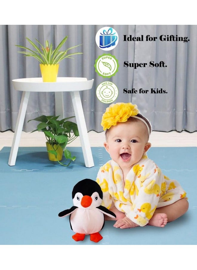 HomeCute - HOMECUTE Soft Toys for Kid’s, Soft Toy for Boys and Girls, Great Birthday Gift, Super-Soft and Safe, Kids Toy, Toy for Baby Girls & Boys (Penguin) - Image 1