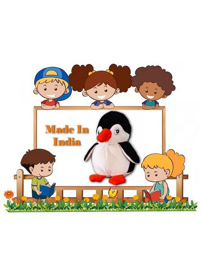 HomeCute - HOMECUTE Soft Toys for Kid’s, Soft Toy for Boys and Girls, Great Birthday Gift, Super-Soft and Safe, Kids Toy, Toy for Baby Girls & Boys (Penguin) - Image 1