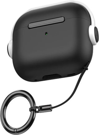 Next store Protective Case for Airpods Pro 2 Mobile [with Lock Cover] [Front LED Visible] (Black & White) - pzsku/Z424D264B9F84DBB9366CZ/45/_/1742338180/db00be90-4b6e-4386-aa2d-30aa8dcd3ee8
