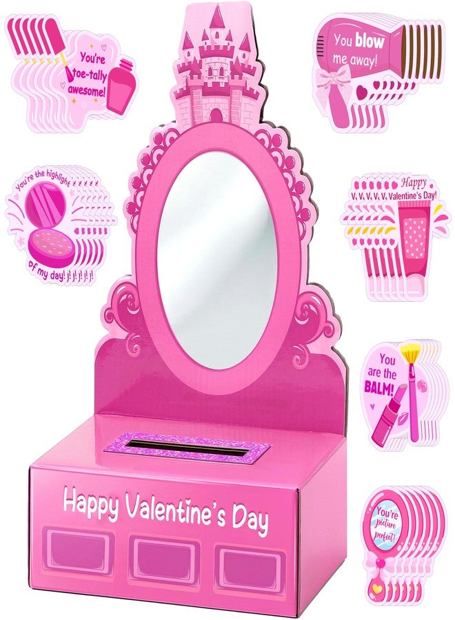 80UncleKimby Valentines Box DIY Mailbox for Classroom Exchange Valentine Tabletop Mailboxes Decoration for School Parties Gift Sharing - Image 1