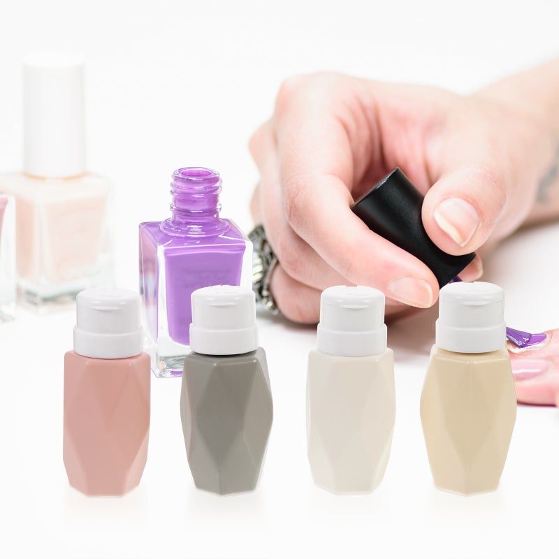Pump Polish Remover Bottles with Leak-proof Design for Cosmetic Liquids Storage - Image 3
