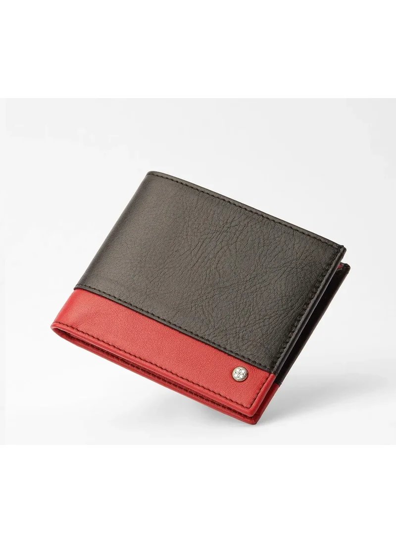 Cengiz Pakel Men's Wallet Black-Red 27449