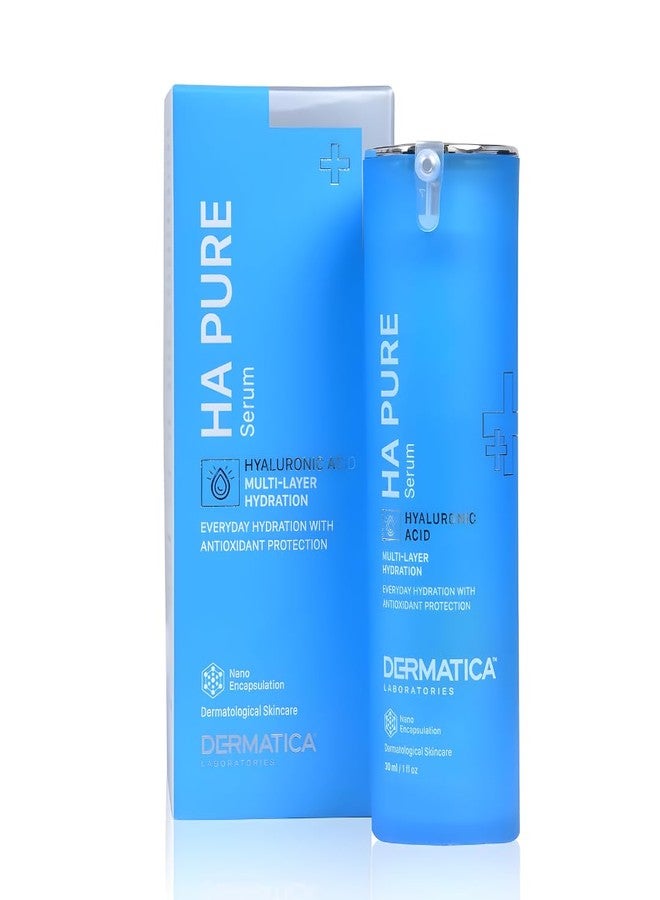Dermatica Laboratories Dermatica HA Pure Serum | For Multi-Layer Hydration with Antioxidant Protection | 30ml - Image 1