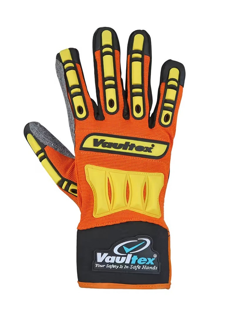 Vaultex Synthetic Leather Impact Resistant Mechanical Gloves  - Image 1