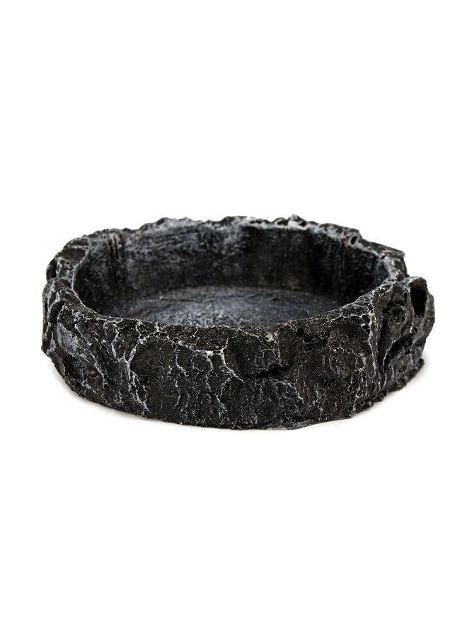 Reptile Feeding Bowl Food Water Terrarium Dish Pet Lizard Gecko Feeder - 8x8x2 CM - Image 3