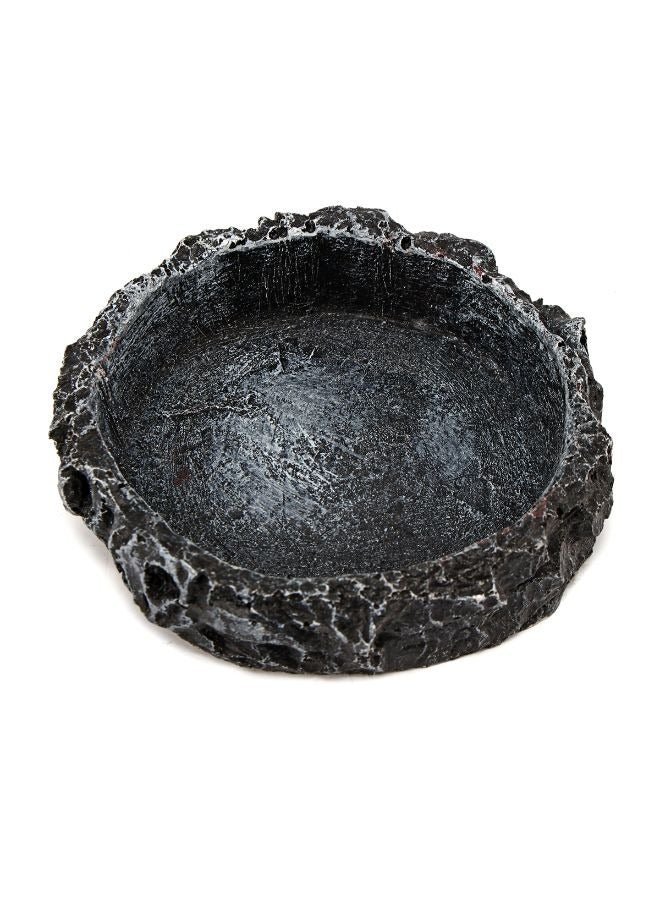 Reptile Feeding Bowl Food Water Terrarium Dish Pet Lizard Gecko Feeder - 8x8x2 CM - Image 4