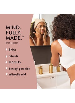 The Honest Company The Honest Company Honest Mama's Gotta Glow Face and Body Wash | Pregnancy-Safe Clarifying + Exfoliating AHA Cleanser | 8 fl oz  - Image 5