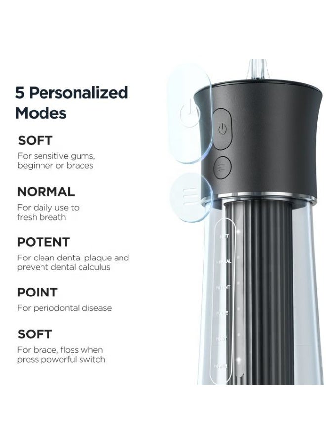 Bitvae F30 Cordless Dental Water Flosser for Teeth Picks Best for Braces and Deep Cleaning - Image 4