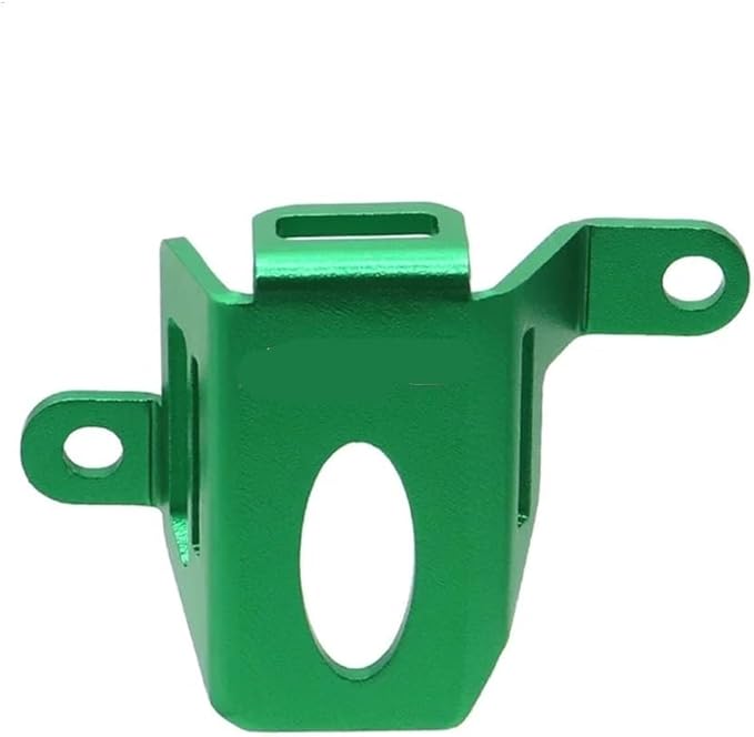 Green Rear Brake Fluid Reservoir Cap Cover For KLR650 2008 2018 Models - Image 1