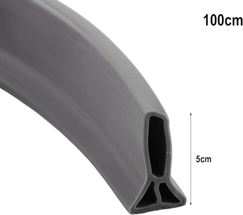 Waterproof Bathroom Seal Strip 30mm Height White Grey Color 5cm 100cm - Image 4