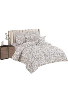 SMART HOME Double-sided comforter set, 5-piece bed sheet, 5-piece comforter, 100% cotton, 180X230cm bed sheet, suitable for a single bed  - Image 2