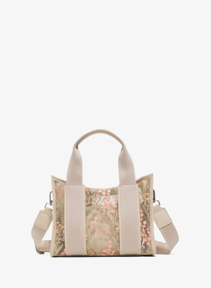 كول ات سبرنج MILKA Patterned Mini Tote Bag