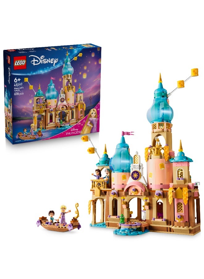 LEGO Disney Princess Rapunzel’s Castle Building Set 43297 (Age 6+, 676 Pieces) - Image 1
