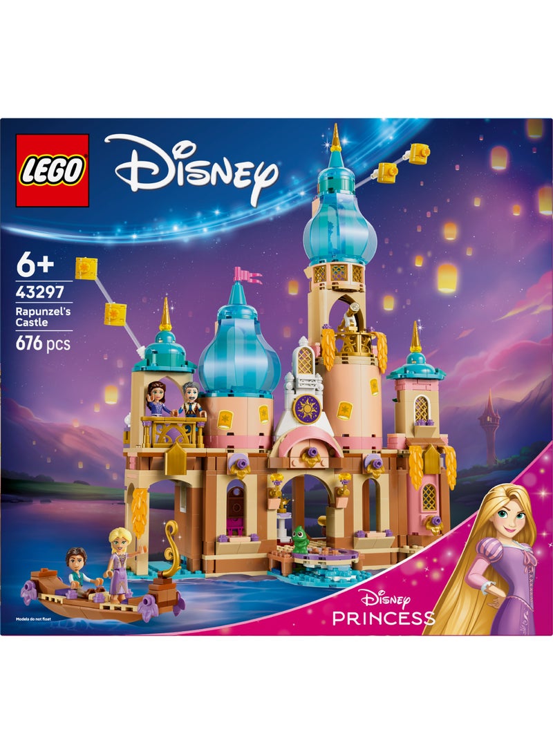 LEGO Disney Princess Rapunzel’s Castle Building Set 43297 (Age 6+, 676 Pieces) - Image 3