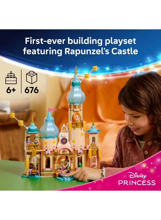 ليغو ‏Disney Princess قلعة رابونزل، مجموعة بناء للأطفال بعمر ٦ سنوات وأكثر (٦٧٦ قطعة) 43297