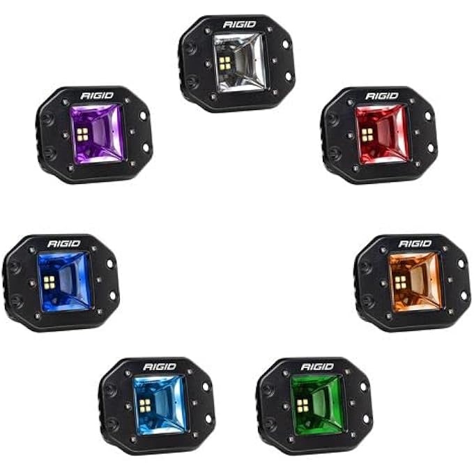 RIGID Industries 682153 Radiance Scene Rgbw Flush Mount  Pair - Image 3