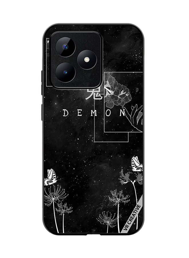 VR CREATIVE Protective Case Cover For Realme C53 Demon Design Multicolour - Image 1