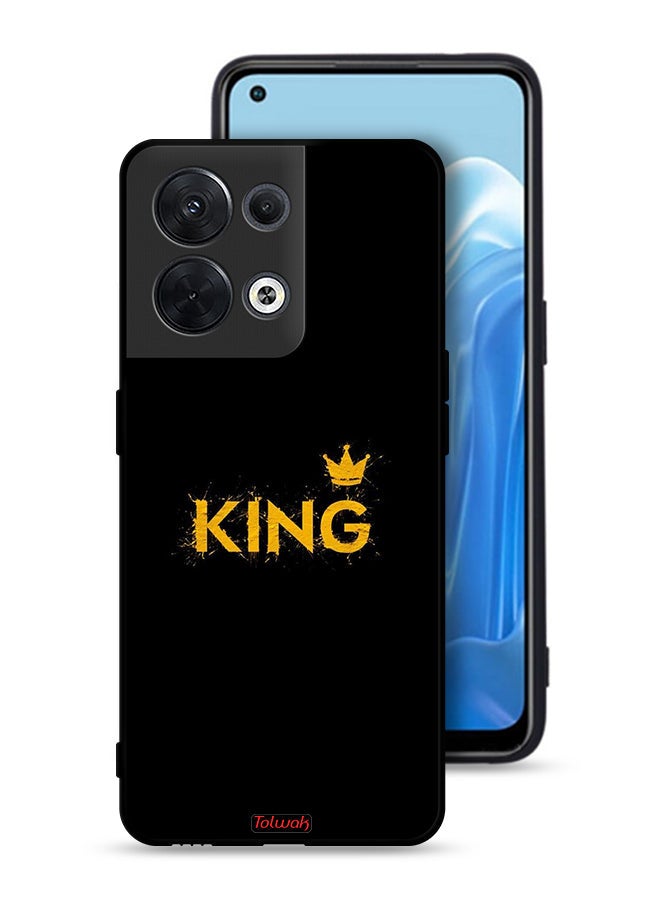 Tolwak Oppo Reno8 5G Protective Case Cover King - Image 1
