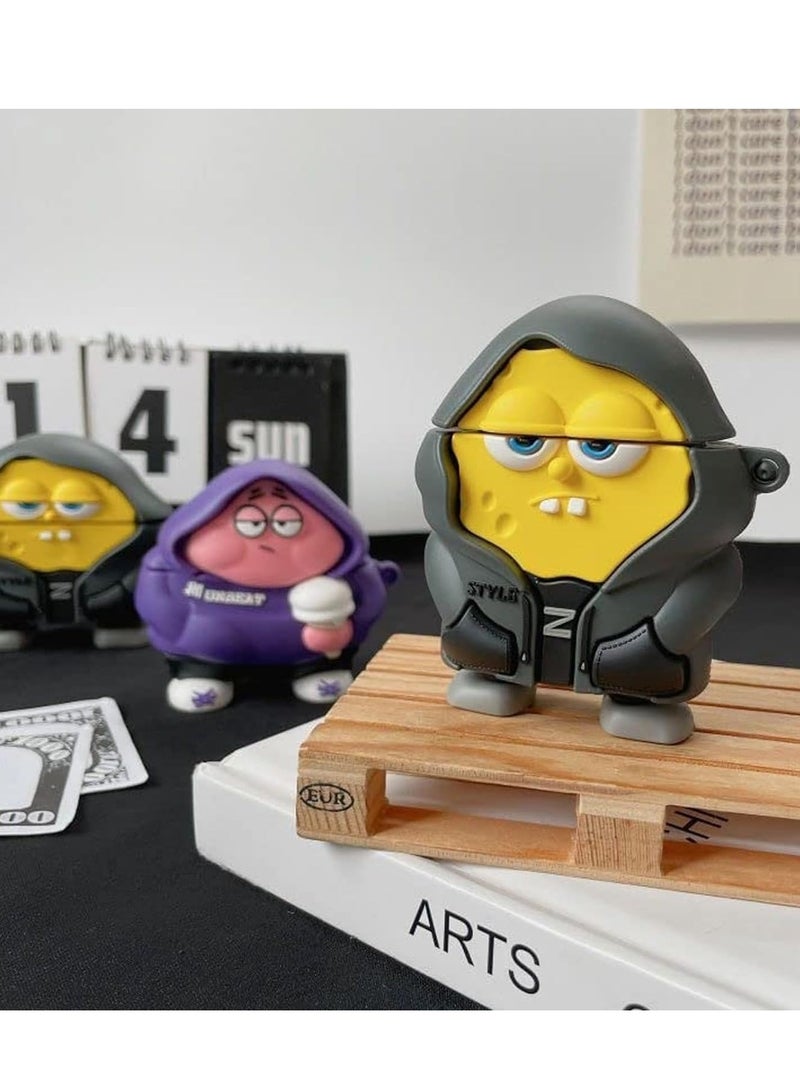 Case Soft Silicone Shockproof Cover for Apple Airpods Pro 2 New 3D Cute Cartoon Creative Fun Case Skin with Keychain Design - Image 2