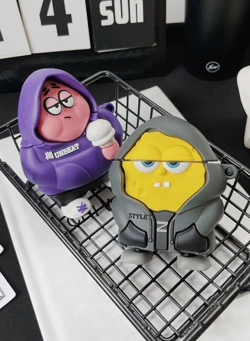 Case Soft Silicone Shockproof Cover for Apple Airpods Pro 2 New 3D Cute Cartoon Creative Fun Case Skin with Keychain Design - Image 3