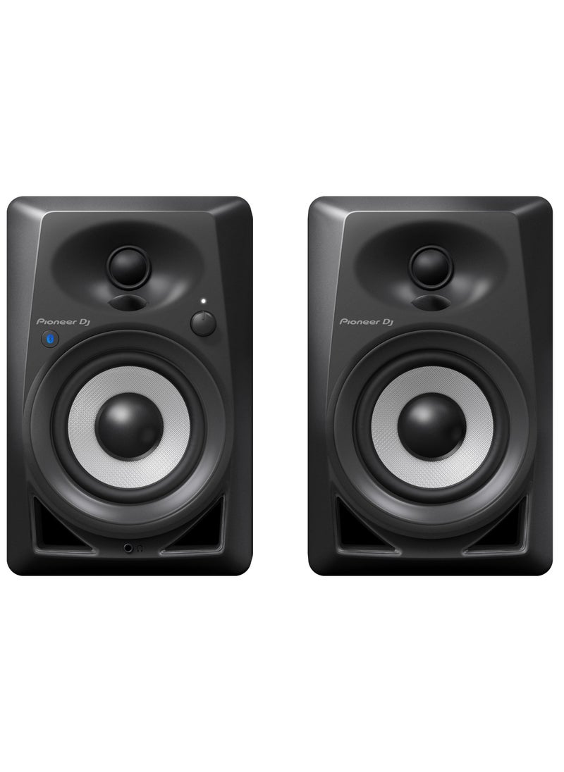 Pioneer DJ - Pioneer DJ DM-40D-BT 4” desktop monitor system with Bluetooth functionality, Black - Image 1