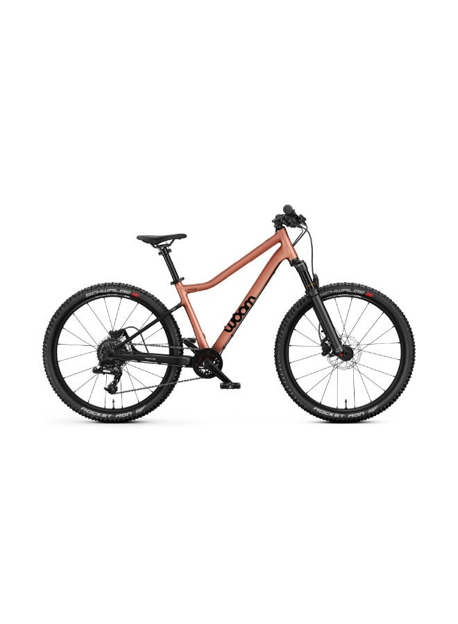 Woom OFF Air 5 Kids Mountain Bike|24-inch Wheels|Air Suspension Fork|Lightweight Aluminum Youth MTB|Disc Brakes|Terra Coppa - Image 1