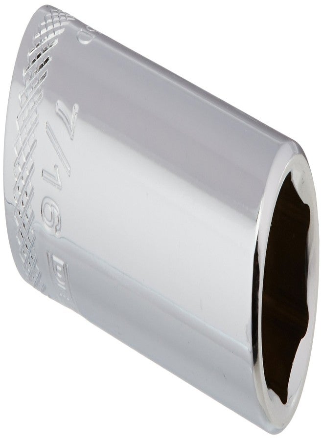 ديوالت مقبس عميق قياسي من دي والت مقاس 3/8 بوصة، 6 نقاط، 7/16 بوصة - Image 1